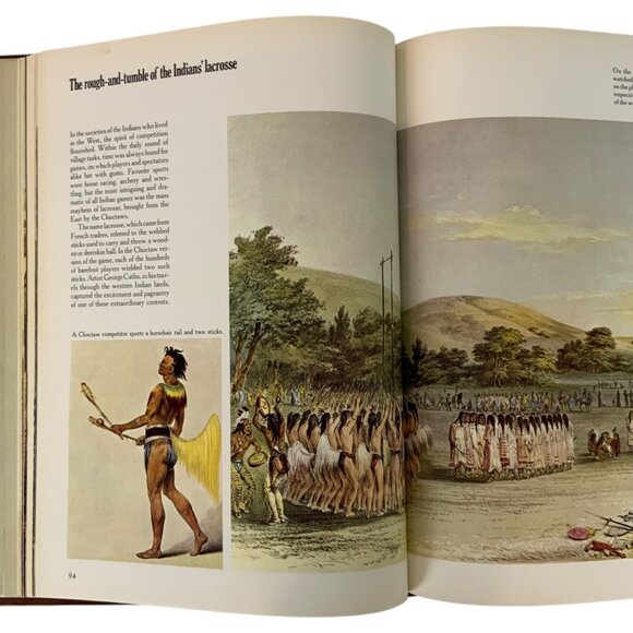 The Indians Time Life Books Old West Series Benjamin Capps 1973 Illustrated - Picture 8 of 14